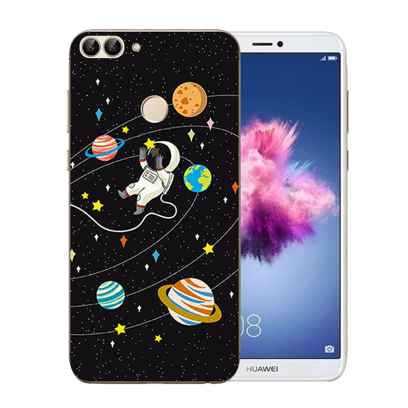5 65 дюйма для Huawei P чехлы смартфонов мягкие Enjoy 7S Силиконовые Для FIG-L21 FIG-LX1 LX2 LX3