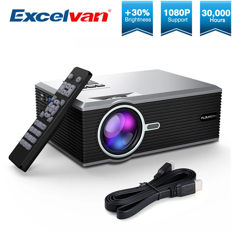 Excelvan BL88 800*480 портативный мини светодиодный кинотеатр видео цифровой HD домашний