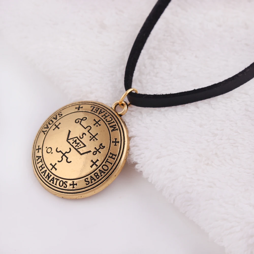 Ювелирное ожерелье для женщин и мужчин Sigil MICHAEL Archangel ангельская модель античное