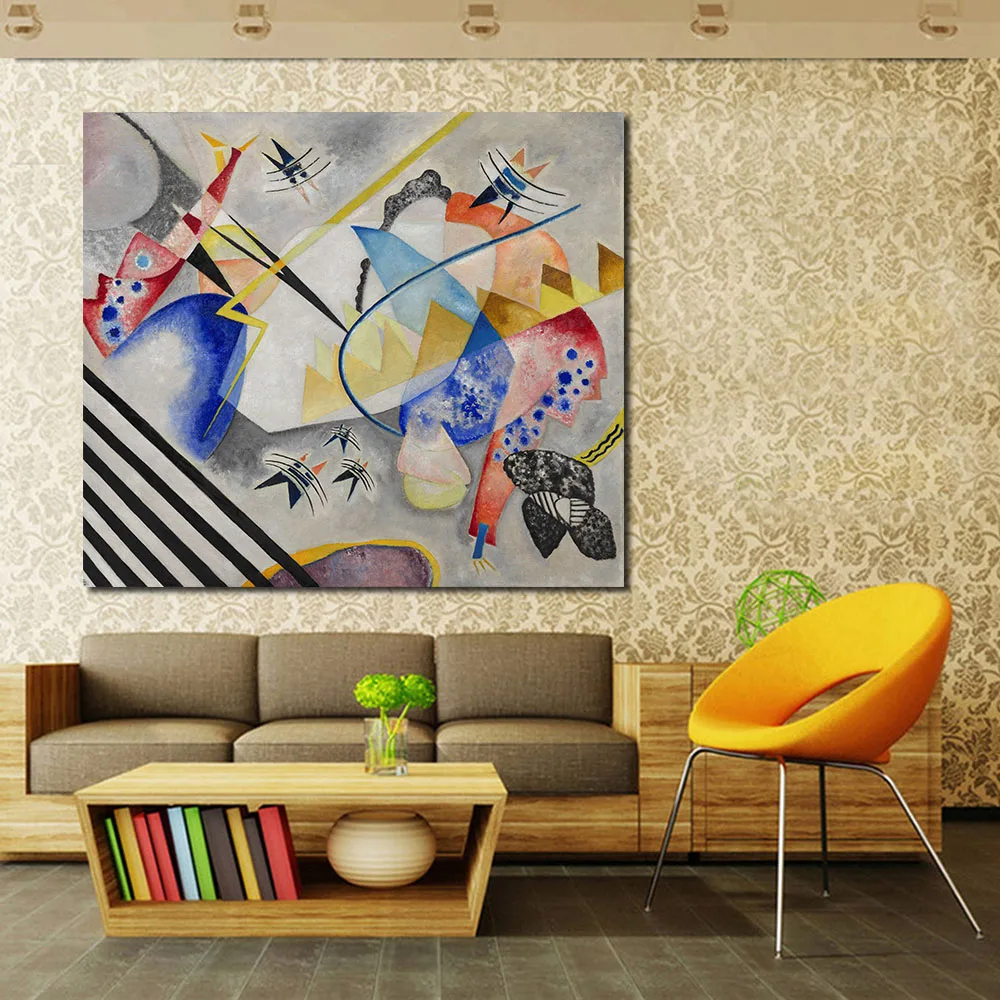 Абстрактная картина маслом JQHYART с сюрреализмом холст искусство домашний декор
