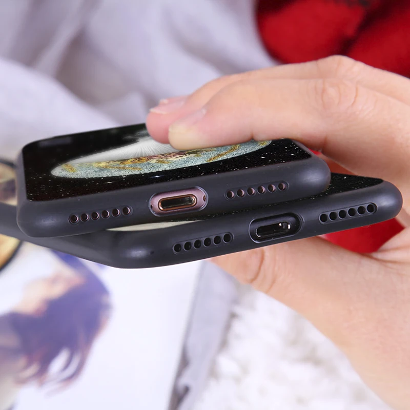 Trippy чехол для телефона iphone7 8 Plus абстрактный роскошный мягкий силиконовый iPhone8 6 6s X