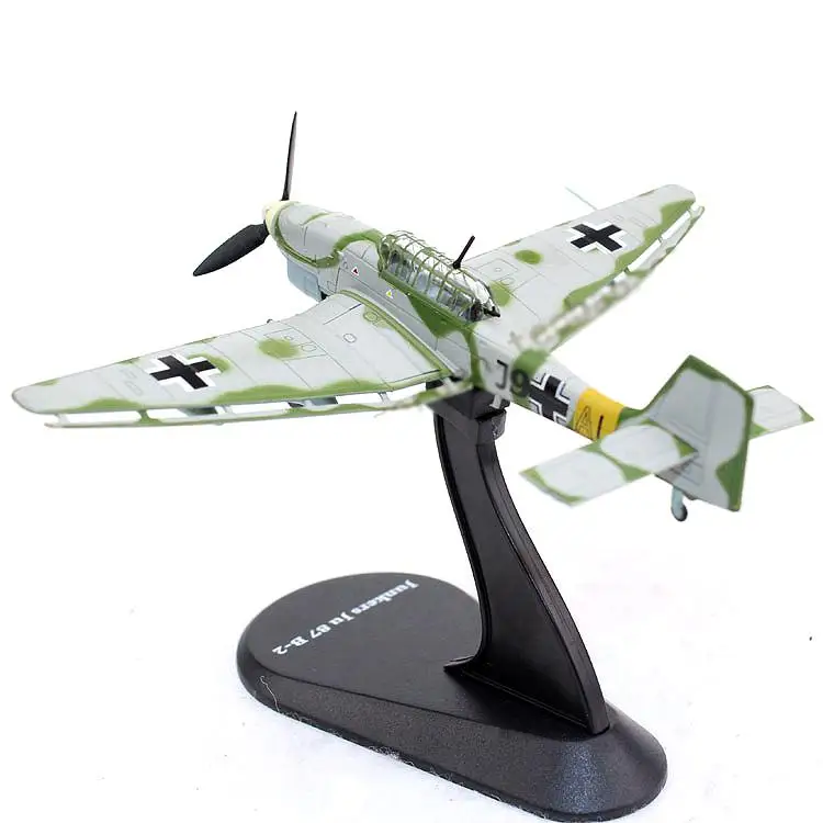 Британский JUNKERS JU87 B-2 1/100 литье под давлением модель самолета авионы