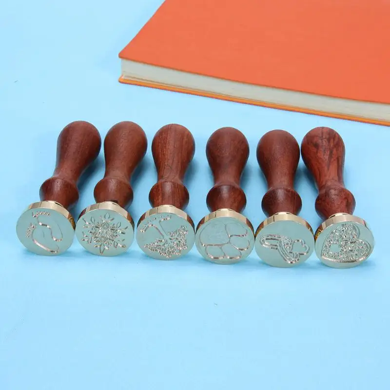 Медная головка печатные штампы восковые бусины для самостоятельного