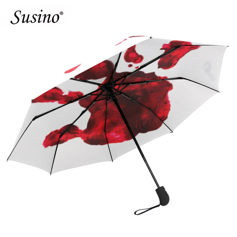 Ветрозащитный фирмы SUSINO дорожный зонтик компактный легкий Автоматический