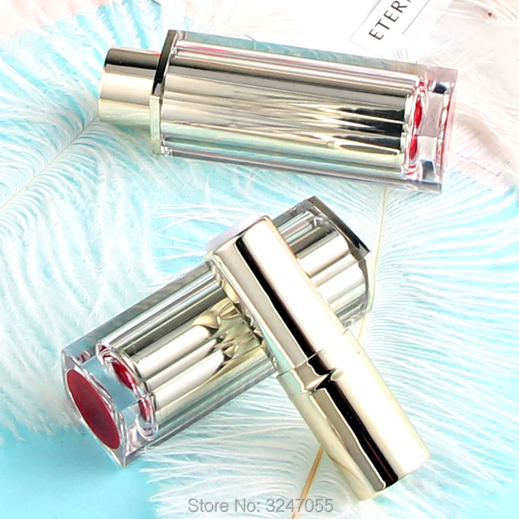 Новое поступление пустой пластиковый тюбик для губной помады 40 шт./лот золотой