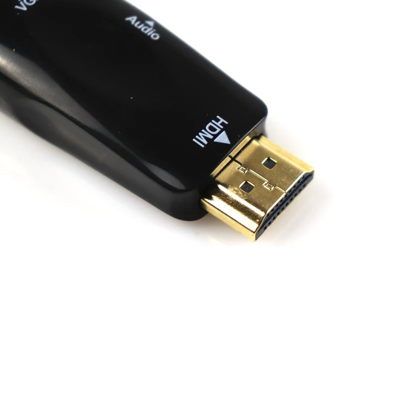 HDMI TO VGA Adapter Female to 1080p Video Converter With 3.5mm Audio Cable For PC/HDTV | Электроника