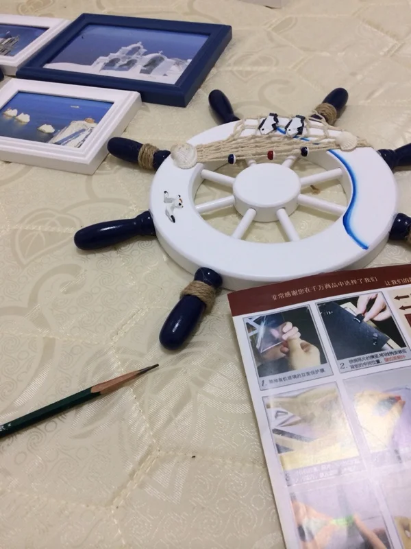 Деревянные рамки для фотографий в средиземноморском стиле 9 шт./компл. наборы