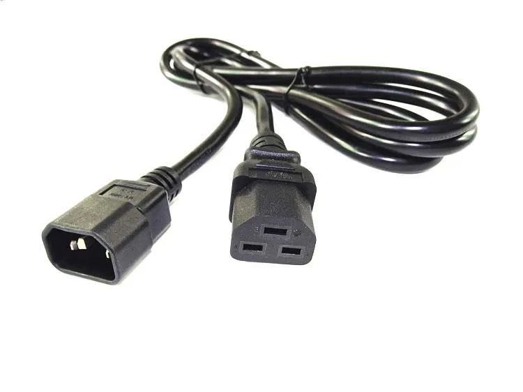 Европейский UPS/PDU шнур питания C14 к C21 Europe Schuko розетка короткий адаптер кабель для