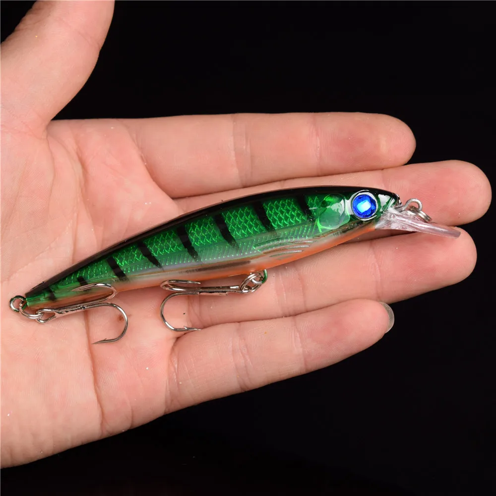 1 шт. плавающая приманка для рыбной ловли гольян лазерная жесткая искусственная 3D