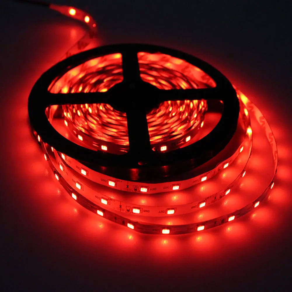 Led Strip SMD 2835 DC12V 60 LED/M Flexible 3528 Rope Non-waterproof Indoor Decortion String Light 5M | Лампы и освещение