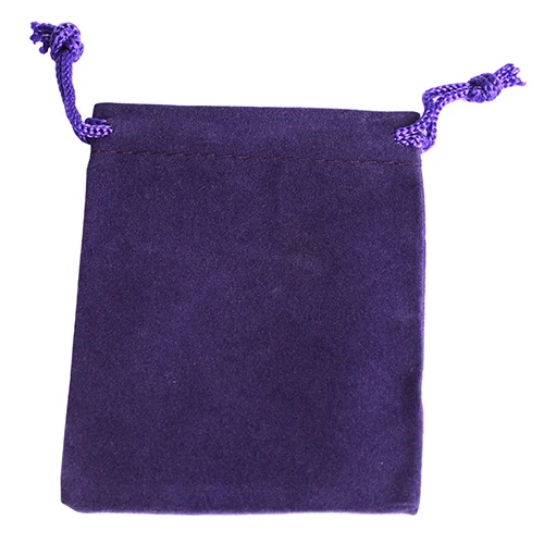 Purple De Bijoux, 100 шт, 7x9 см, бархатная сумка на шнурке, сумка для ювелирных изделий, сумка для подарка на выходные, год, день рождения, Рождество, вечеринку - Цвет: Purple