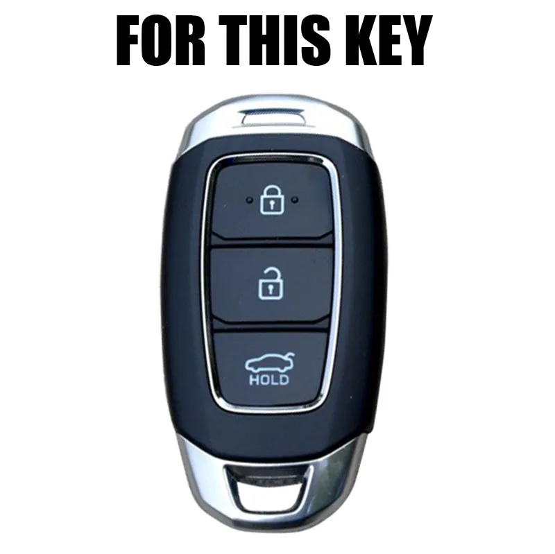 Силиконовый чехол для дистанционного ключа AX Hyundai Solaris i30 Elantra Ix35 Tucson Accent Santa Fe Azera