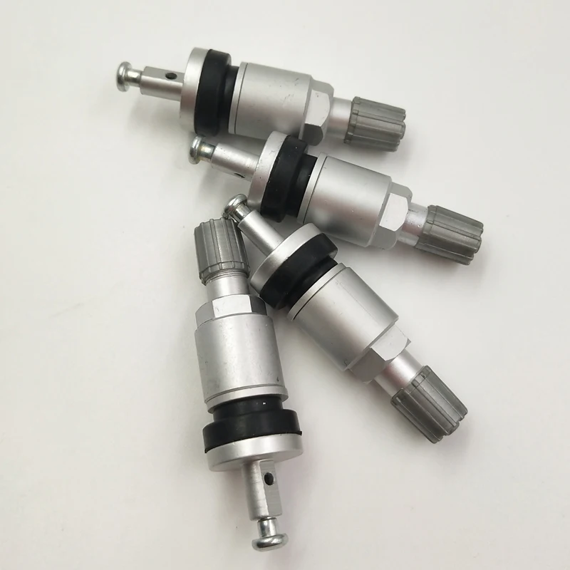 4 шт./лот алюминиевые TPMS клапаны для шин бескамерный клапан системы контроля