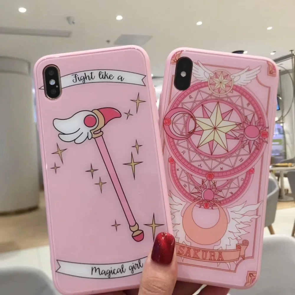 Японский аниме мультипликационный Волшебный Массив для iPhone XS Max чехол с