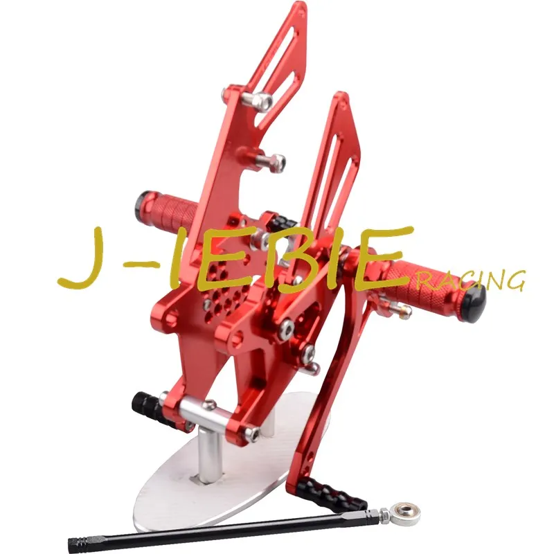 CNC Racing Rearset Регулируемые задние комплекты подножки подходят для Kawasaki NINJA ZX10R 2006 2007