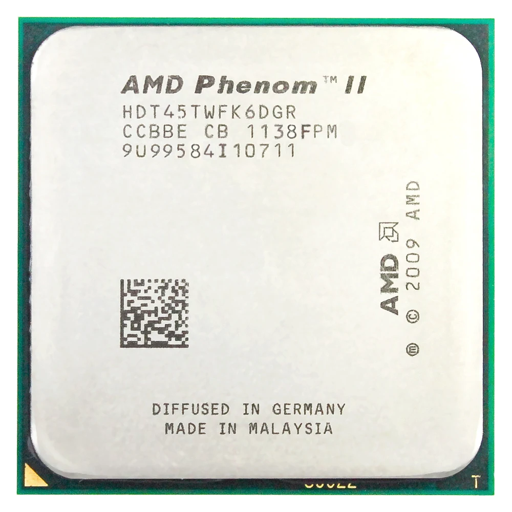 Процессор AMD Phenom II X6 1045T cpu 6-Core 2,7 Ghz/6 M/95 W Socket AM3 AM2+ 938 pin