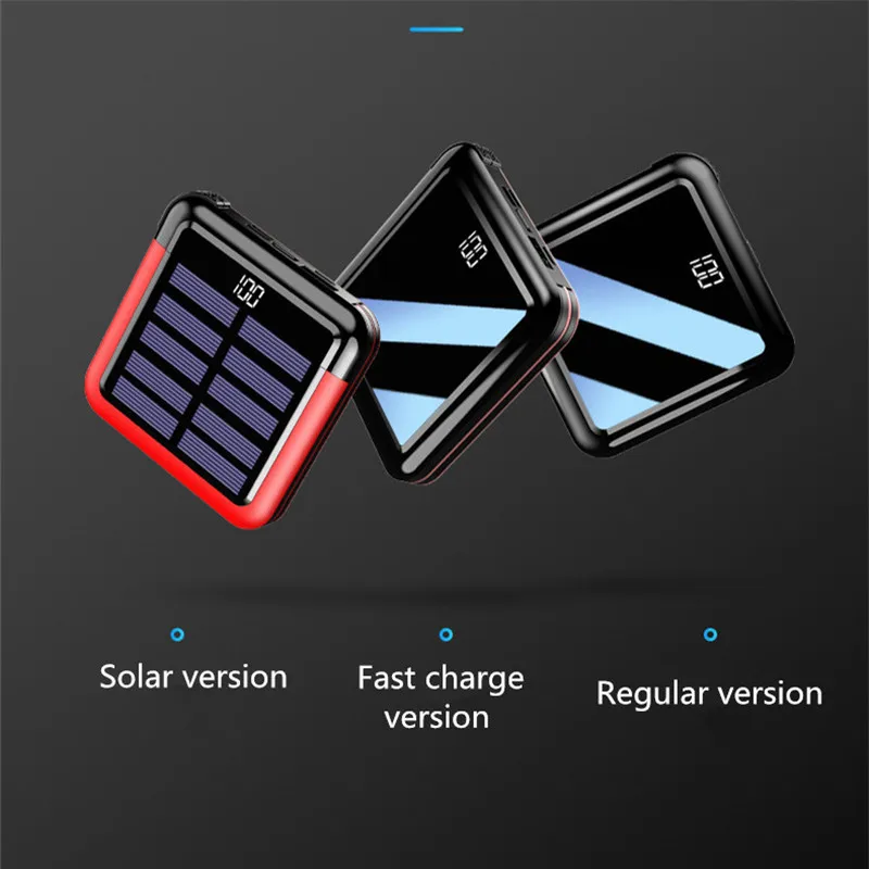 10000 мАч Power Bank светодиодный внешний корпус батареи Dual USB портативный мобильный