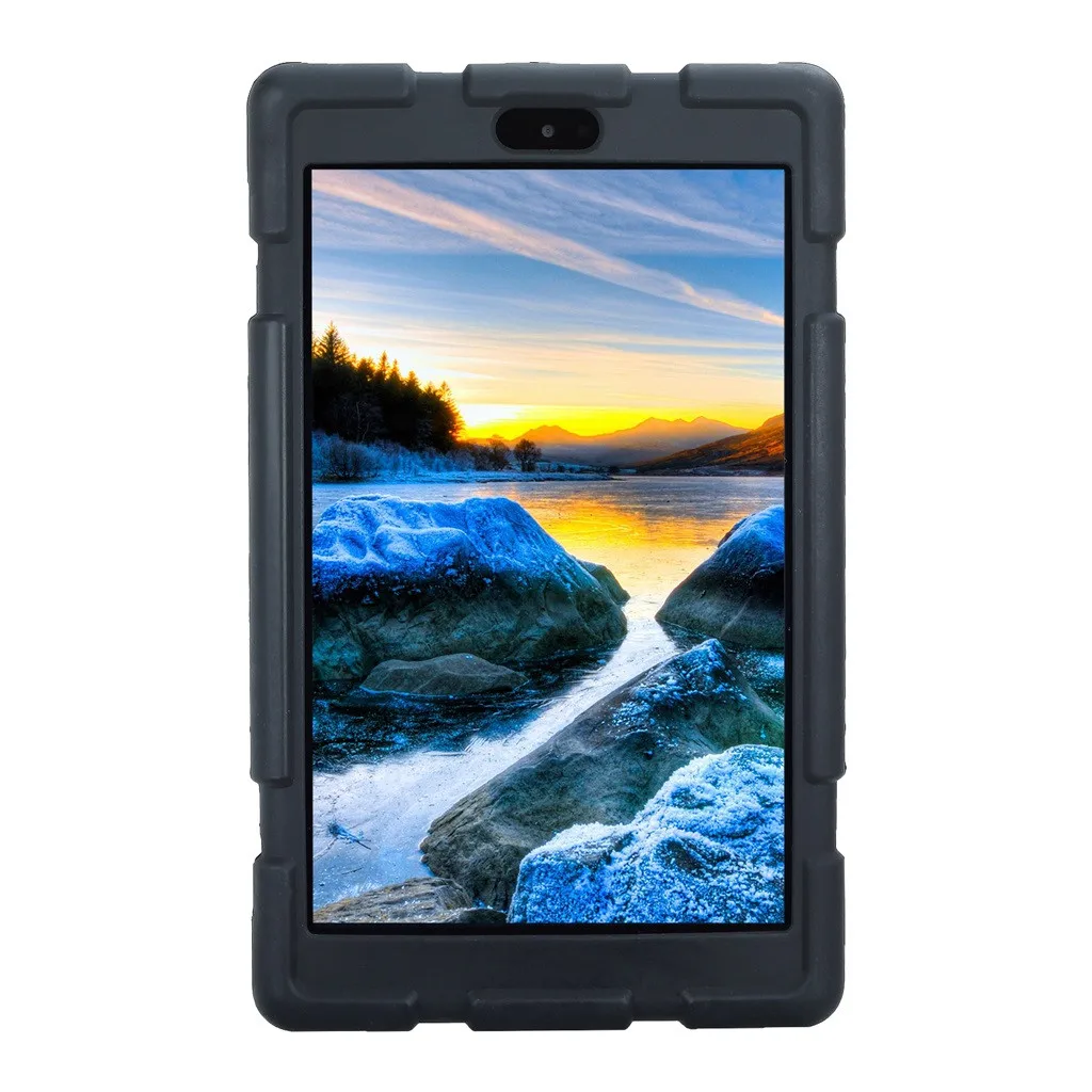 Чехол для Amazon Kindle Fire HD8 2017/2018 Универсальный Мягкий Силиконовый прочный чехол