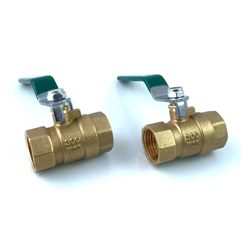 Латунный шаровой клапан 1/2 дюйма Женский на резьбовой соединитель для