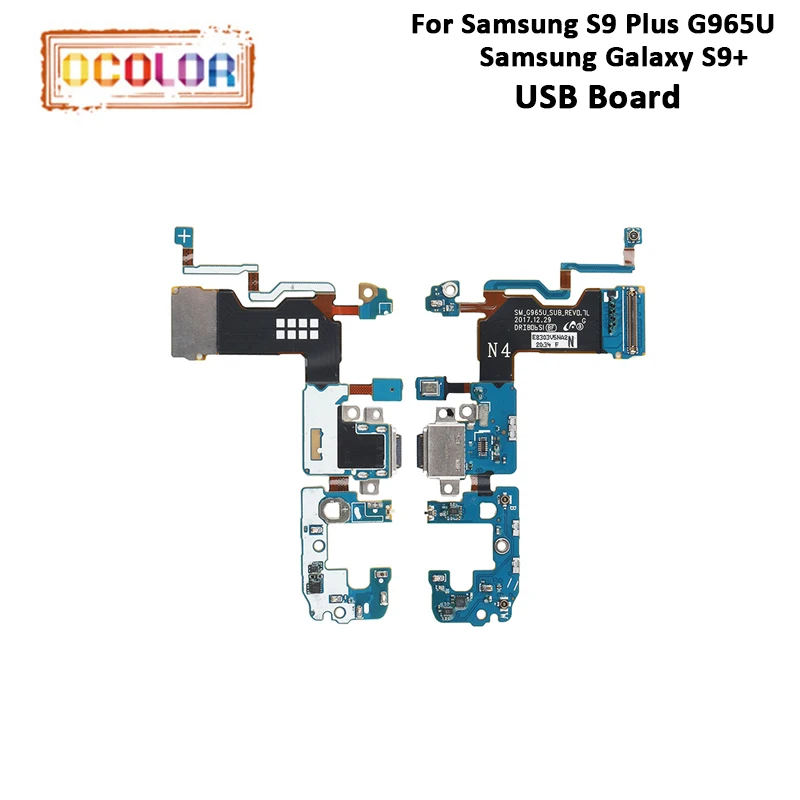 Ocolor для samsung S9 плюс G965U Galaxy + USB доска Plug заряд плате контроллера восстановление