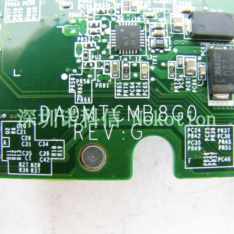 NOKOTION DA0MTCMB8G0 для toshiba satellite C40 C40-A материнская плата ноутбука SJTNV HM70 Chipest free CPU |