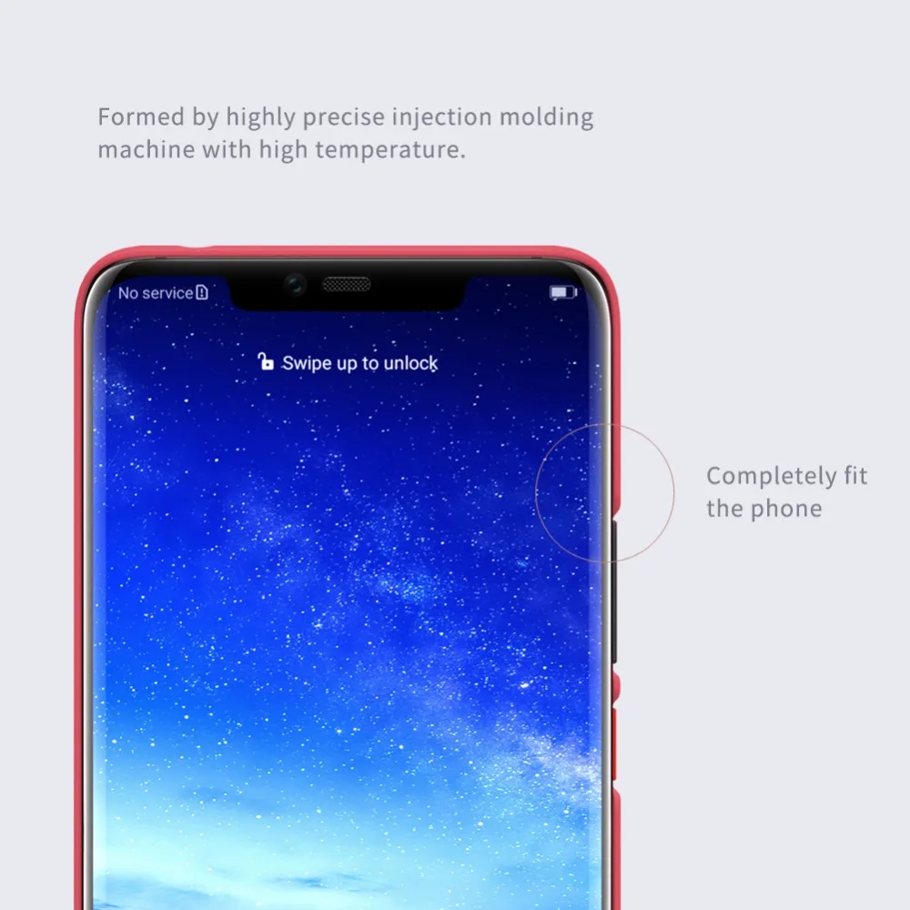 Чехол Nillkin для Huawei mate 20 pro матовый пластиковый жесткий чехол из поликарбоната