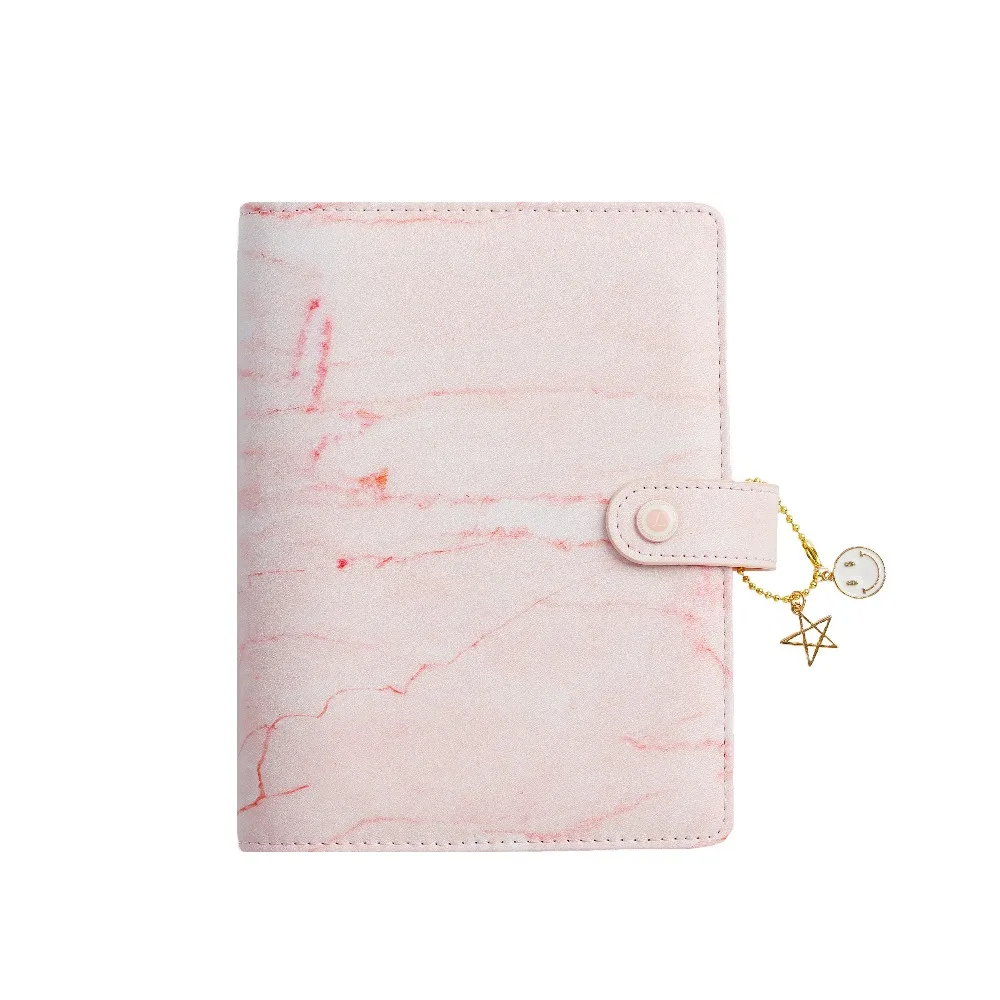 Yiwi Dokibook Lovedoki Binder записная книжка спиральный планировщик A6 розовый личный дневник