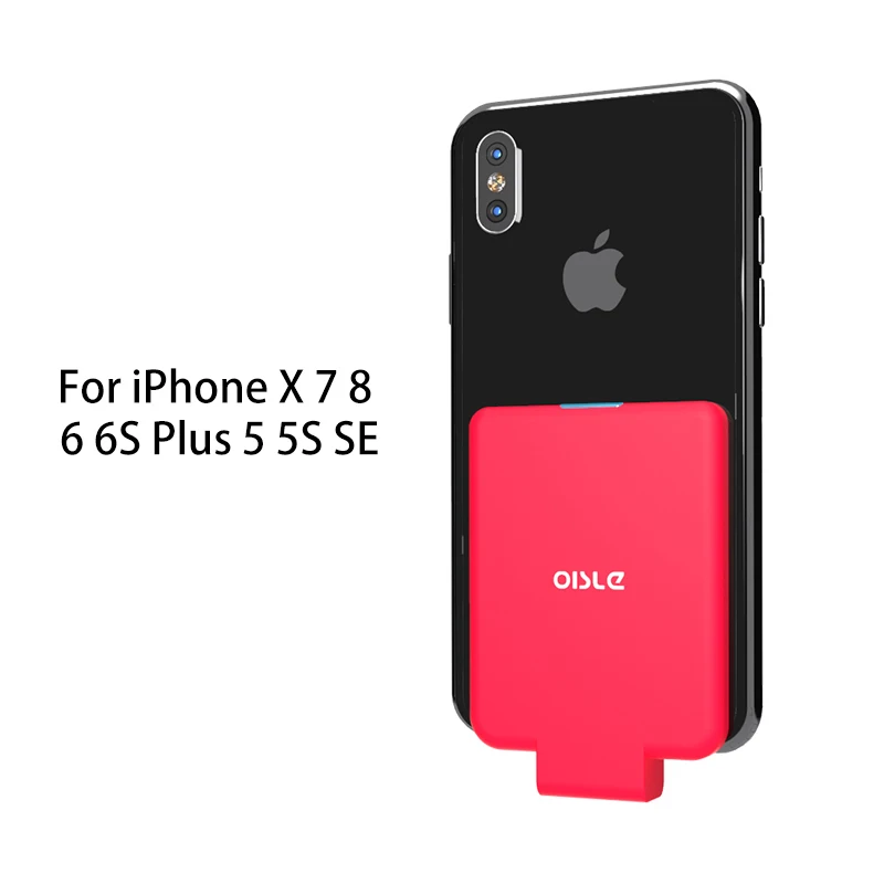 IOS RED OISLE power core 4500 мАч, внешний аккумулятор с высокоскоростной технологией зарядки, внешний аккумулятор для iPhone X XS MAX XR, iPad, iPod - Цвет: IOS RED