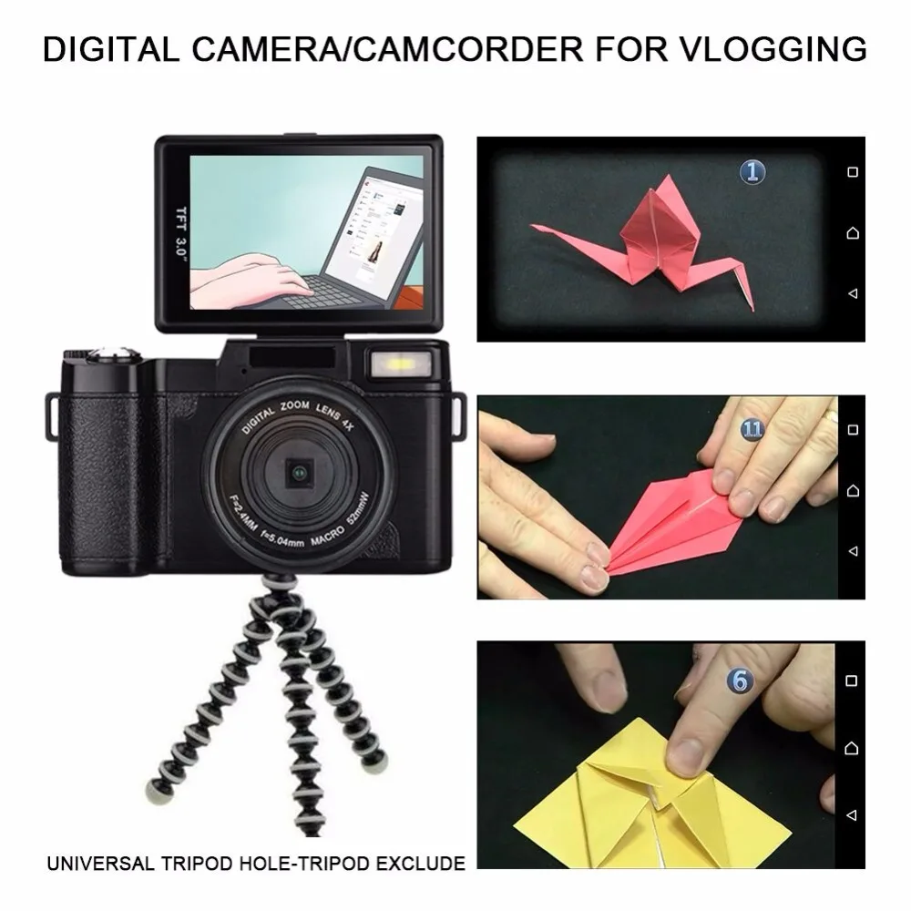 Marvie G02 24MP HD половина DSLR Профессиональная цифровая фототехника с 4x телефото рыбий