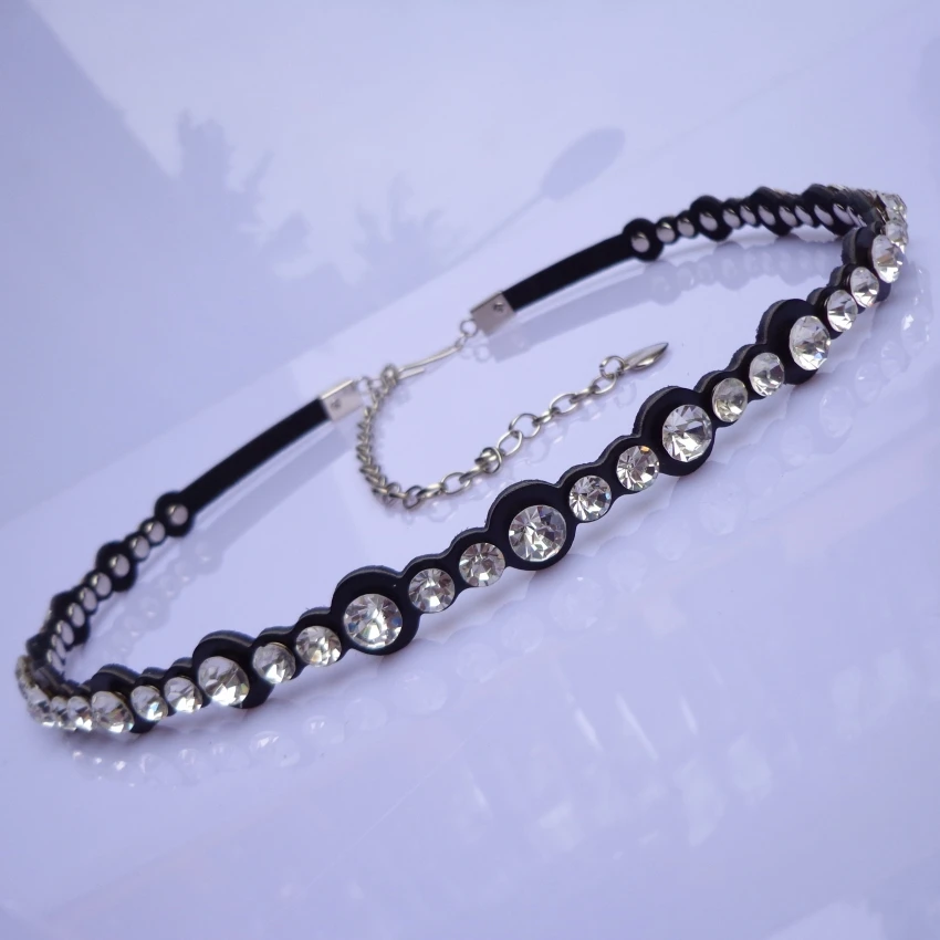 Belly chain Women rhinestone fashion all-match women's genuine leather belt crystal decoration belly | Аксессуары для одежды