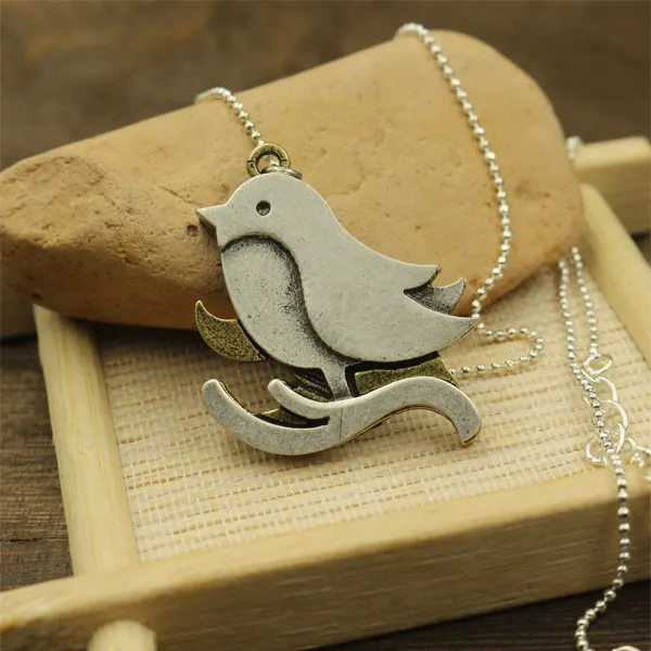 Ожерелье с подвеской в виде птицы Робина 1 шт. | Украшения и аксессуары