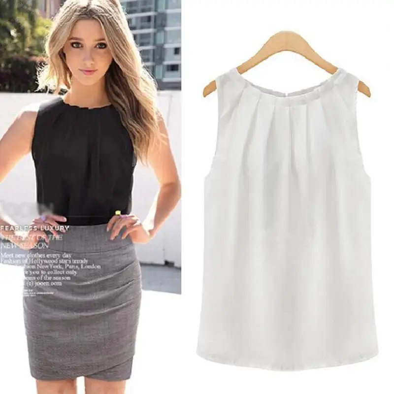 2018 Новый Для женщин блузки Roupas Femininas майка Тропический Sexy шифон плюс Размеры