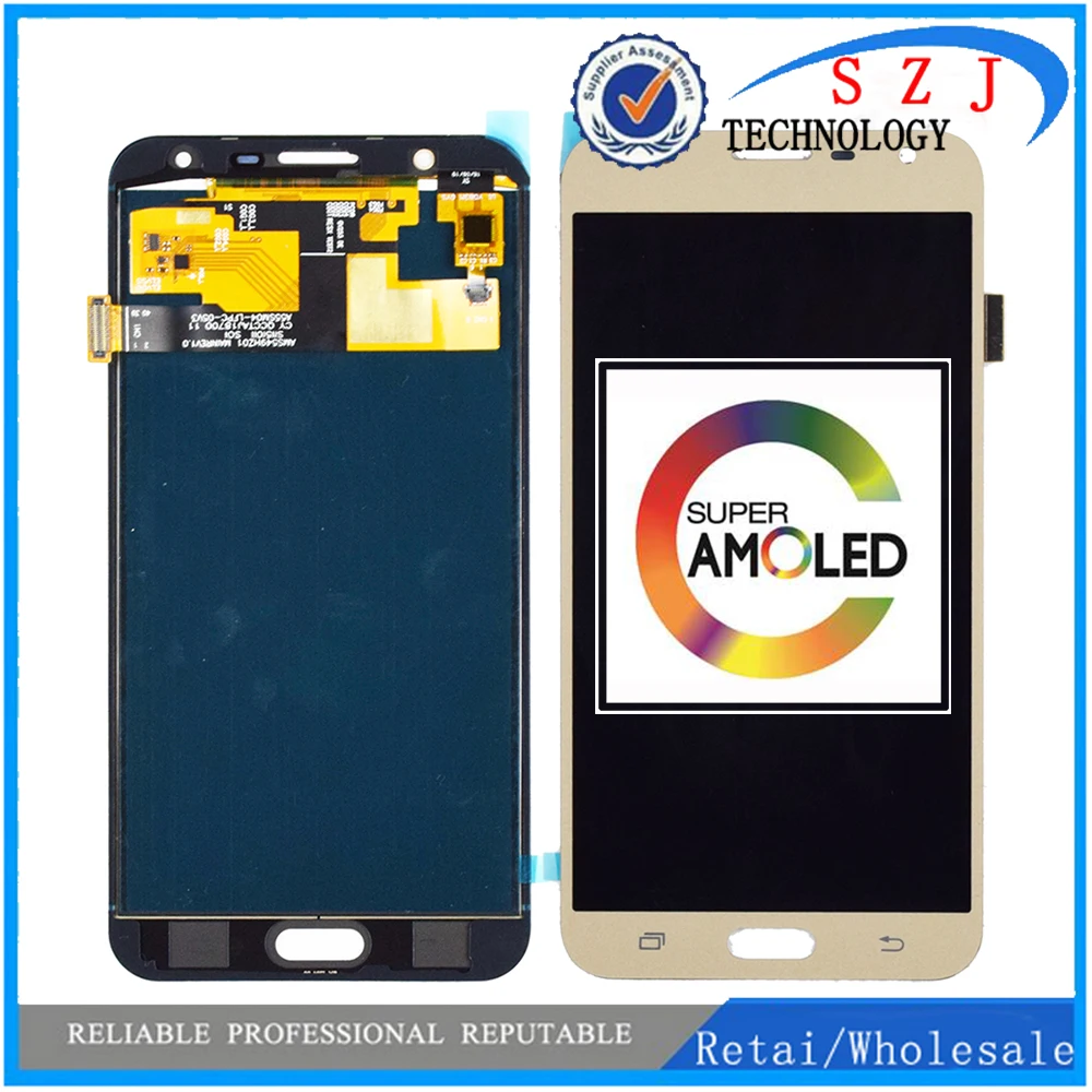 Оригинальный дисплей SUPER AMOLED для SAMSUNG Galaxy J7 Neo J701F J701M J701MT j701 ЖК цифровой дигитайзер