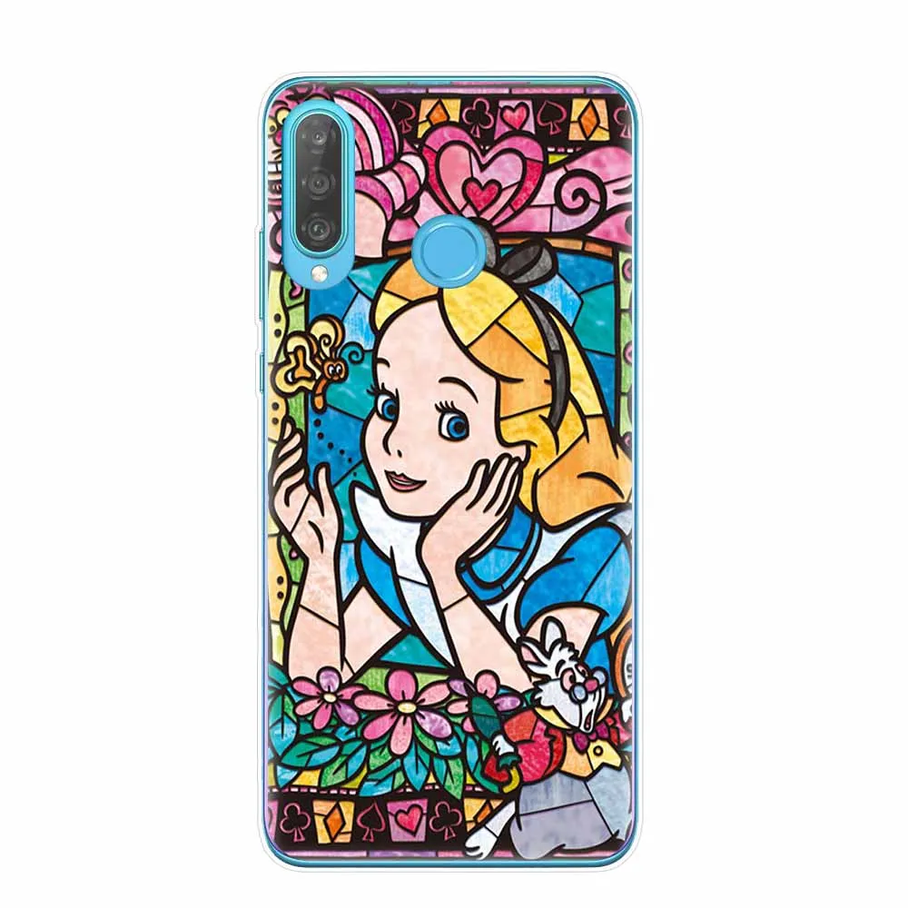T6034 Чехол с рисунком русалки Минни Ститч для huawei Coque P30 P20 mate 20 Lite Pro P8 P9 P10 Lite Мягкий ТПУ чехол для телефона s - Цвет: T6034