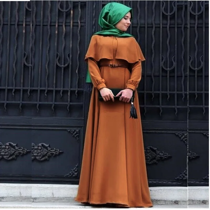 IRicheraf Абая для женщин Abaya Дубай мусульманский халат платье молитвы Jupe Musulmane Longue