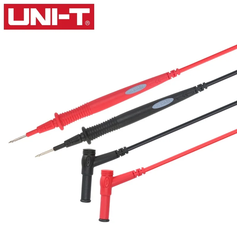 

UNI-T UTL21 Probe Cross Plug With Shield Sleeve General Type Test Leads Applies To Most Multimeter Accessories CAT IV 600V 20A