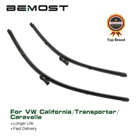 bemost car wiper blades natural rubber for volkswagen californiatransportercaravelle t5 t6 model year from 2003 to 2017