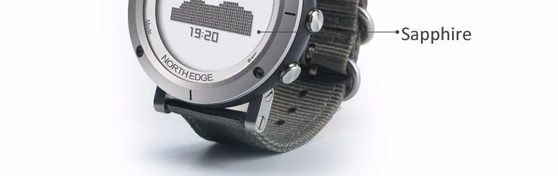 NORTH EDGE мужские спортивные цифровые часы gps пульсометр бег плавание часы альтиметр барометр компас термометр шагомер