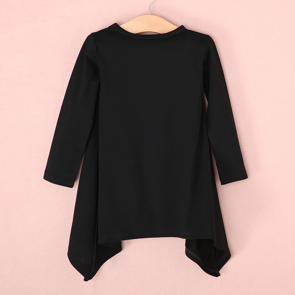 Популярное детское платье макси с длинными рукавами и летучая мышь для маленьких