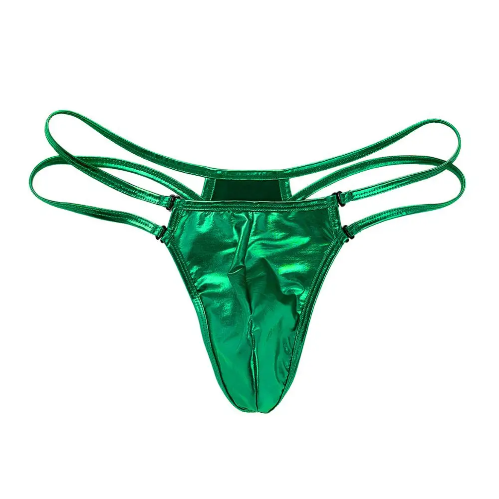 Экзотическое женское белье мужское нижнее Wetlook вечерние латексные трусы Homme Bulge