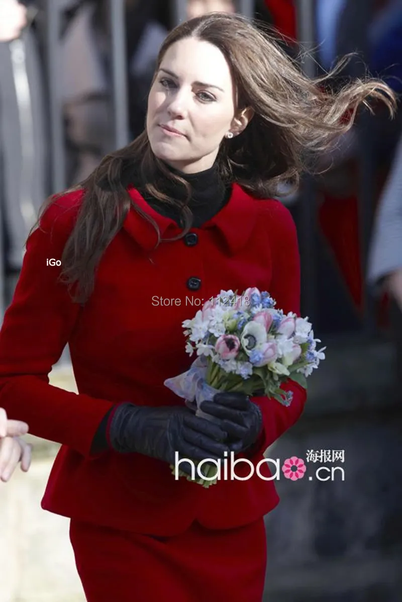 Лидер продаж Модный женский топ принцессы Kate Middleton с длинным рукавом и поясом