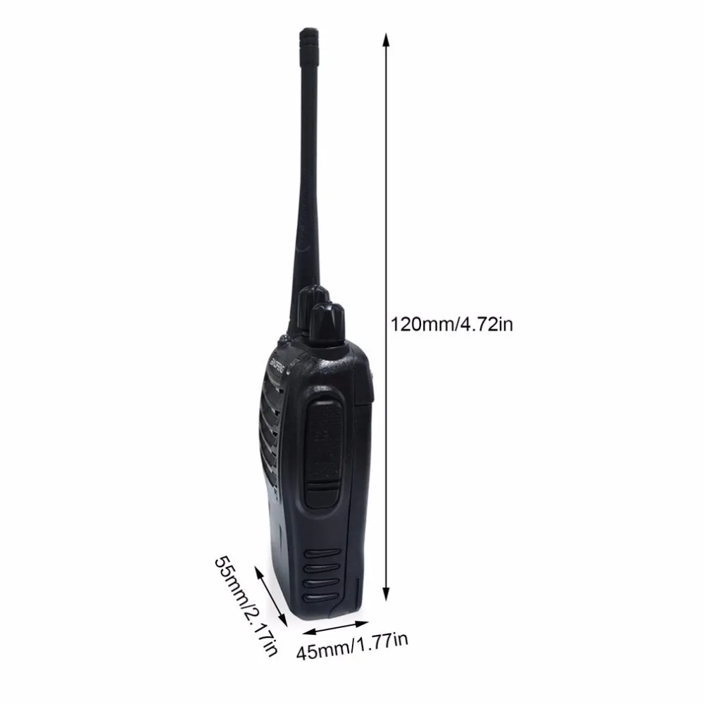 Портативный FM-трансивер Baofeng BF-888S 2 шт. VHF/UHF перезаряжаемая рация Two Sense 5 Вт