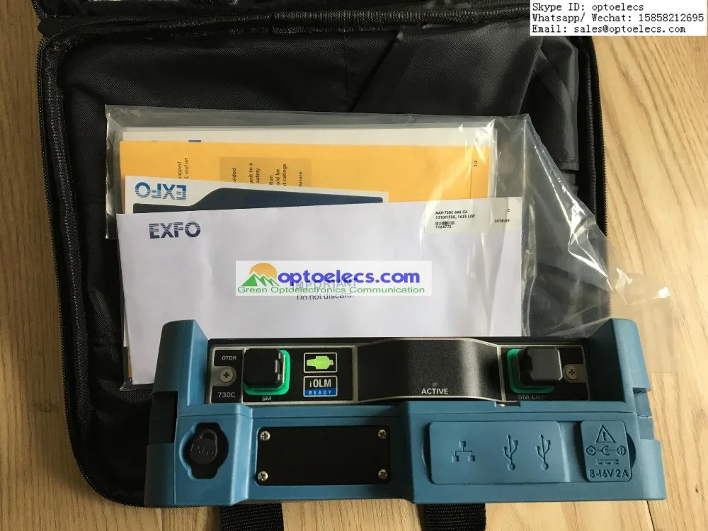 Новый оригинальный телефон EXFO MAX 730C SM2 PON/METRO OTDR 1310/нм Live нм три длины волны с