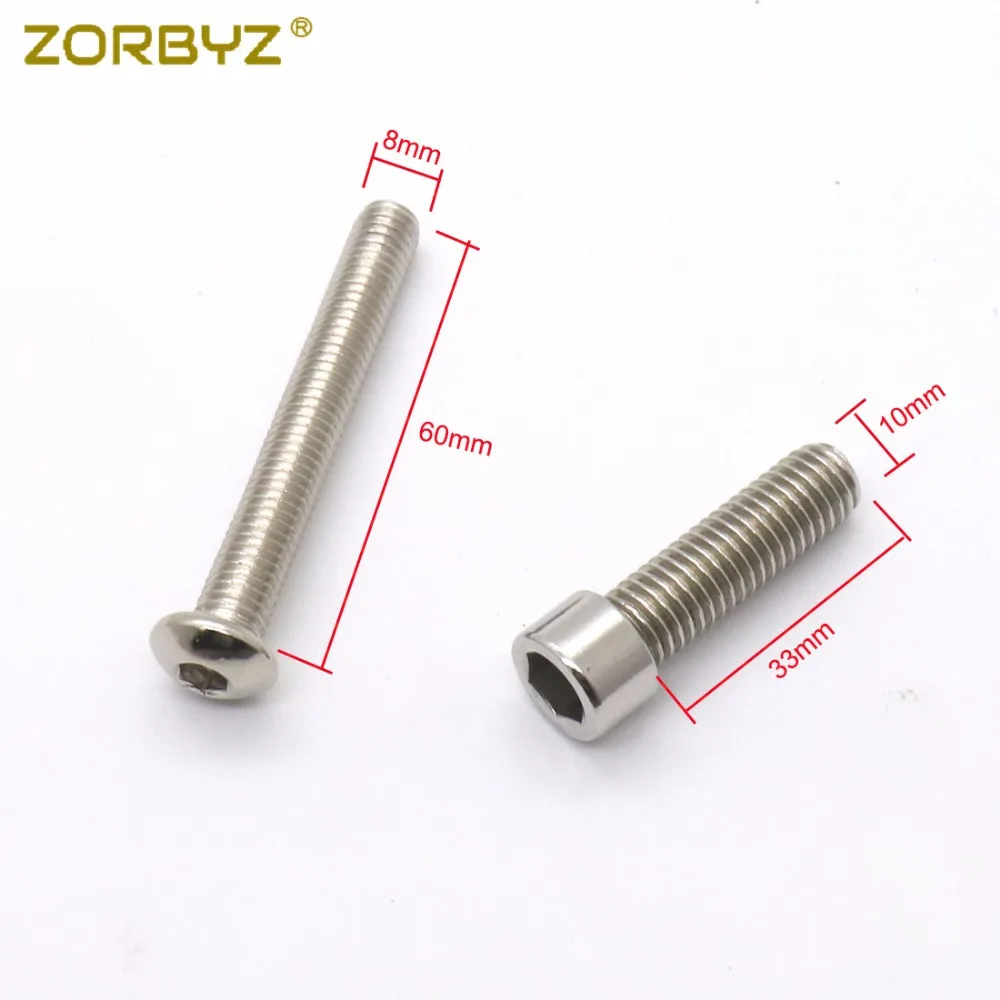 ZORBYZ 24 см хромированный металлический кронштейн для крепления на седло Kawasaki Suzuki