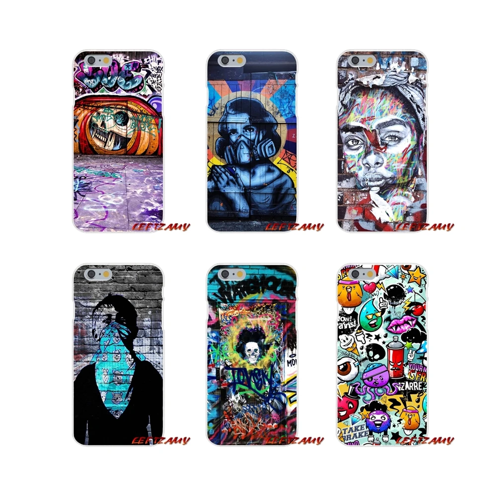 Аксессуары чехлы для телефонов Чехлы Gambar граффити череп уличное искусство Samsung