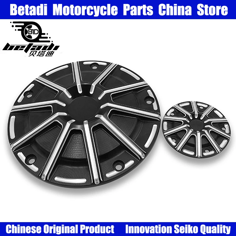 Noir Derby Minut Cache Carter De provation ЧПУ Capot Moteur Pour for Harley Touring Road King Street Glide 2001 2016 twin Cam|Тенты и
