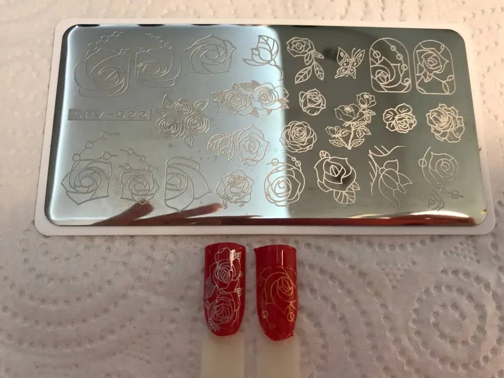Фото Nail Art плиты штемпелюя, вышивка с цветами и птицами дизайн, Круглый Нержавеющая сталь лак для ногтей, печать, маникюр ногтей трафарет №1