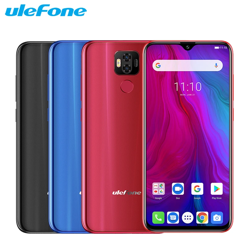 Ulefone Power 6 смартфон с 3 дюймовым дисплеем восьмиядерным процессором Helio P35 ОЗУ 4 Гб