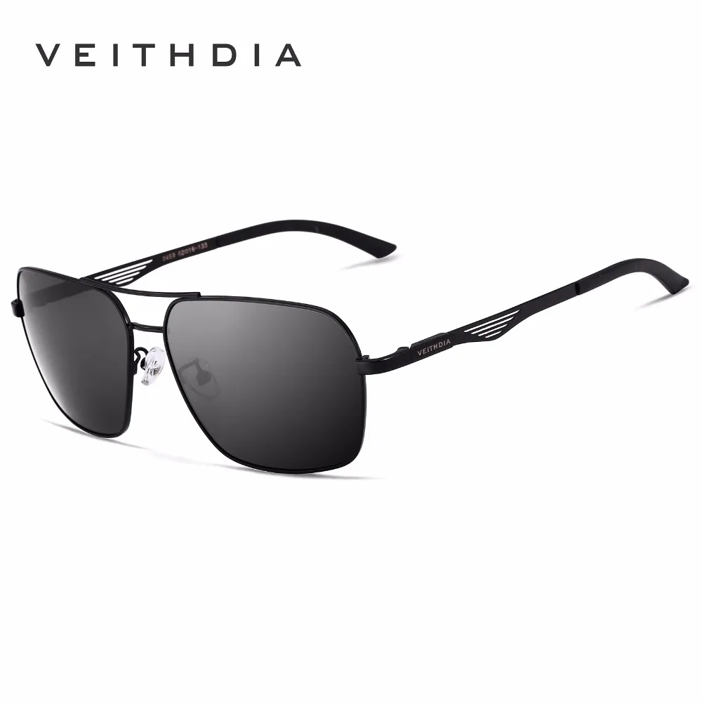 Поляризационные очки veithdia Lens брендовые дизайнерские солнцезащитные очки для мужчин и женщин винтажные солнцезащитные очки de sol masculino VT2459