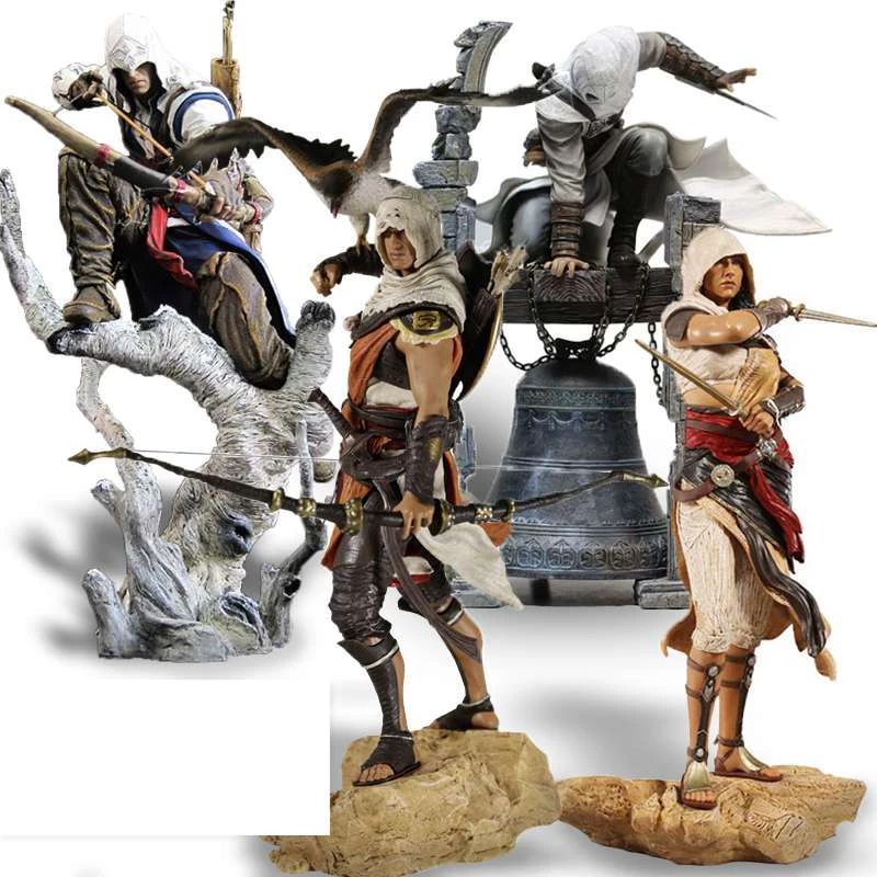 25 см Creed фигурка Originis Bayek Aya Altair легендарная ПВХ фигурка Коллекционная модель игрушки подарки